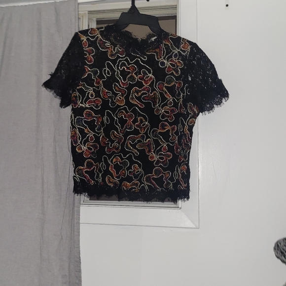 Zara sheer blouse - Picture 1 of 2